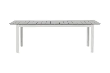 Levels Förlängningsbart Matbord Utomhus 224-324 cm - Grå/Vit - Utemöbler - Trädgårdsbord & Utebord - Matbord ute