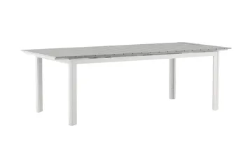 Levels Förlängningsbart Matbord Utomhus 224-324 cm - Grå/Vit - Utemöbler - Trädgårdsbord & Utebord - Matbord ute