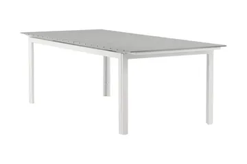 Levels Förlängningsbart Matbord Utomhus 224-324 cm - Grå/Vit - Utemöbler - Trädgårdsbord & Utebord - Matbord ute