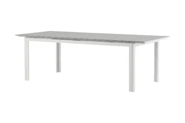 Levels Förlängningsbart Matbord Utomhus 224-324 cm - Grå/Vit - Utemöbler - Trädgårdsbord & Utebord - Matbord ute