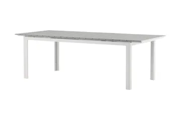 Levels Förlängningsbart Matbord Utomhus 224-324 cm - Grå/Vit - Utemöbler - Trädgårdsbord & Utebord - Matbord ute