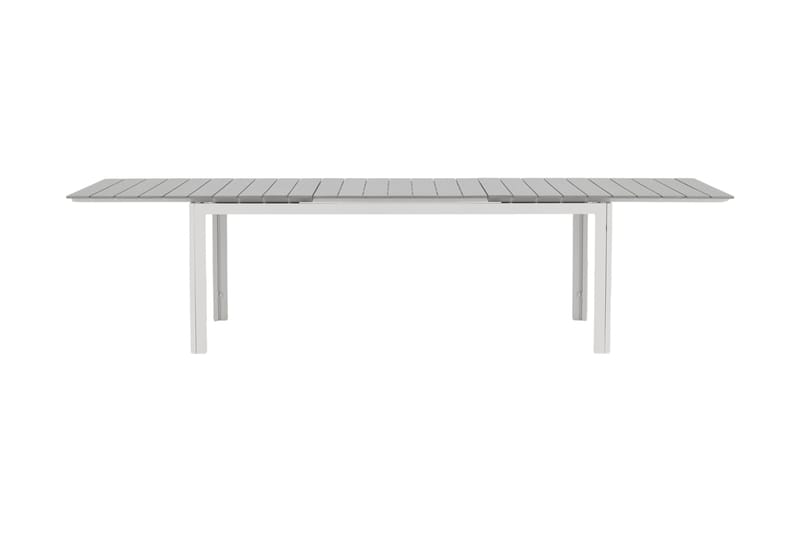 Levels Förlängningsbart Matbord Utomhus 224-324 cm - Grå/Vit - Utemöbler - Trädgårdsbord & Utebord - Matbord ute