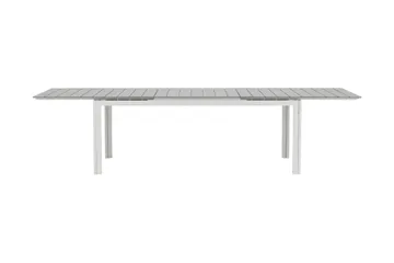 Levels Förlängningsbart Matbord Utomhus 224-324 cm - Grå/Vit - Utemöbler - Trädgårdsbord & Utebord - Matbord ute