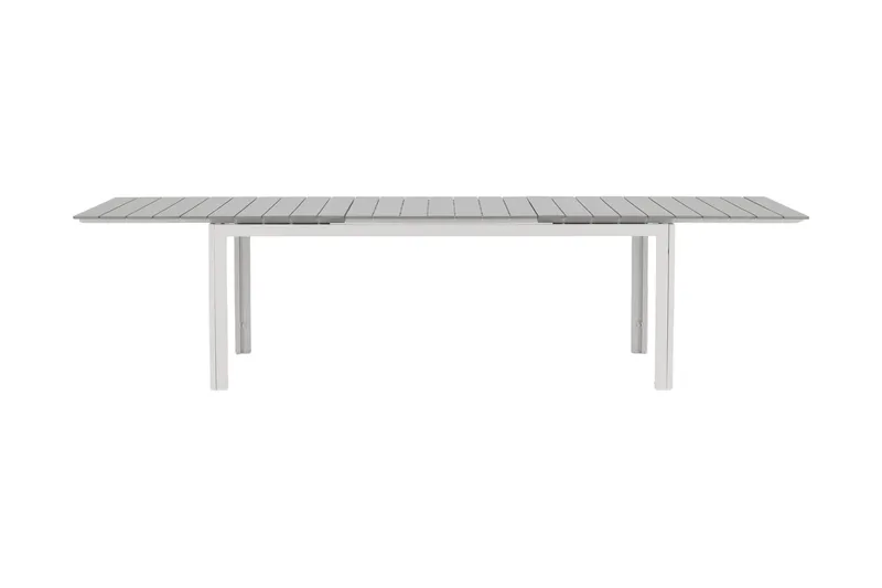 Levels Förlängningsbart Matbord Utomhus 224-324 cm - Grå/Vit - Utemöbler - Trädgårdsbord & Utebord - Matbord ute