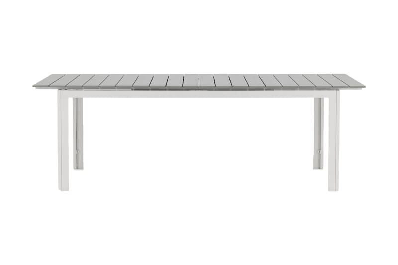 Levels Förlängningsbart Matbord Utomhus 224-324 cm - Grå/Vit - Utemöbler - Trädgårdsbord & Utebord - Matbord ute
