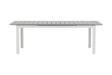 Levels Förlängningsbart Matbord Utomhus 224-324 cm - Grå/Vit - Utemöbler - Trädgårdsbord & Utebord - Matbord ute