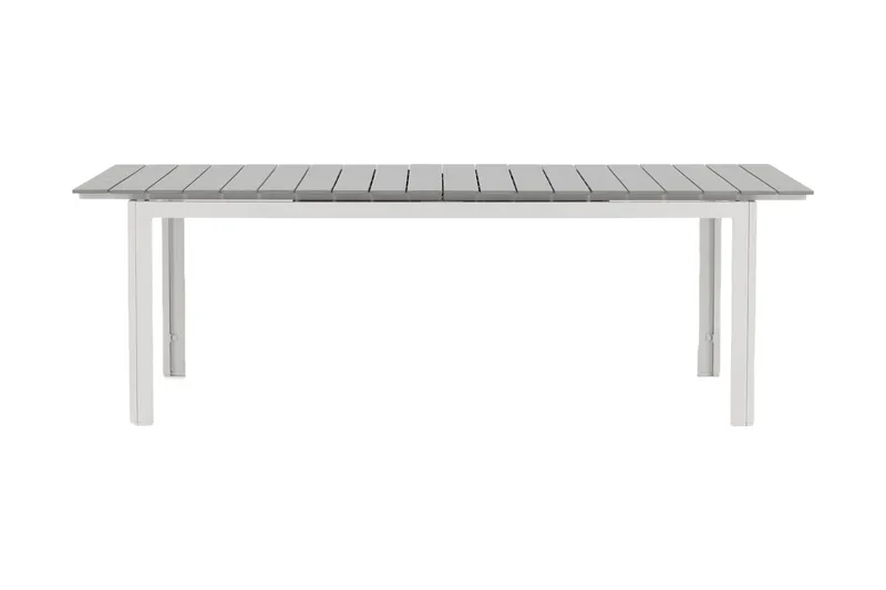 Levels Förlängningsbart Matbord Utomhus 224-324 cm - Grå/Vit - Utemöbler - Trädgårdsbord & Utebord - Matbord ute