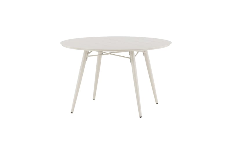 Lina Matbord Utomhus 120 cm Rund - Beige - Utemöbler - Trädgårdsbord & Utebord - Matbord ute