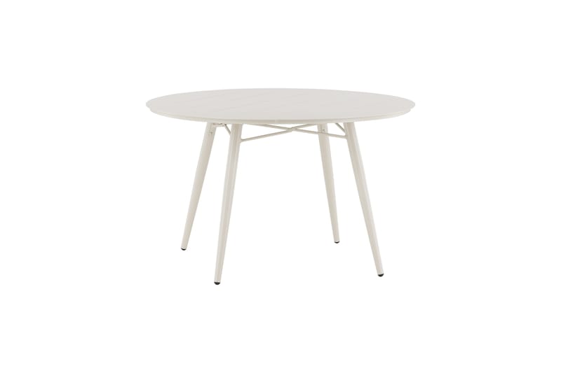 Lina Matbord Utomhus 120 cm Rund - Beige - Utemöbler - Trädgårdsbord & Utebord - Matbord ute
