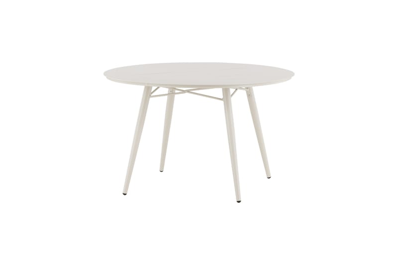 Lina Matbord Utomhus 120 cm Rund - Beige - Utemöbler - Trädgårdsbord & Utebord - Matbord ute
