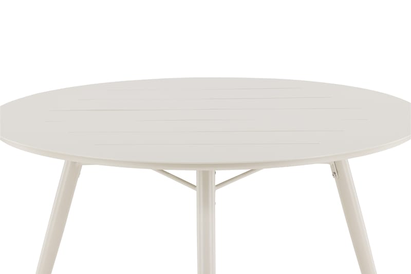 Lina Matbord Utomhus 120 cm Rund - Beige - Utemöbler - Trädgårdsbord & Utebord - Matbord ute