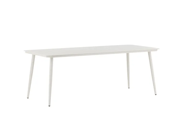 Lina Matbord Utomhus 200 cm - Vit - Utemöbler - Trädgårdsbord & Utebord - Matbord ute