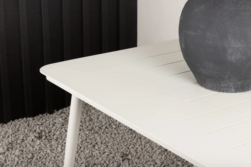 Lina Matbord Utomhus 200 cm - Vit - Utemöbler - Trädgårdsbord & Utebord - Matbord ute