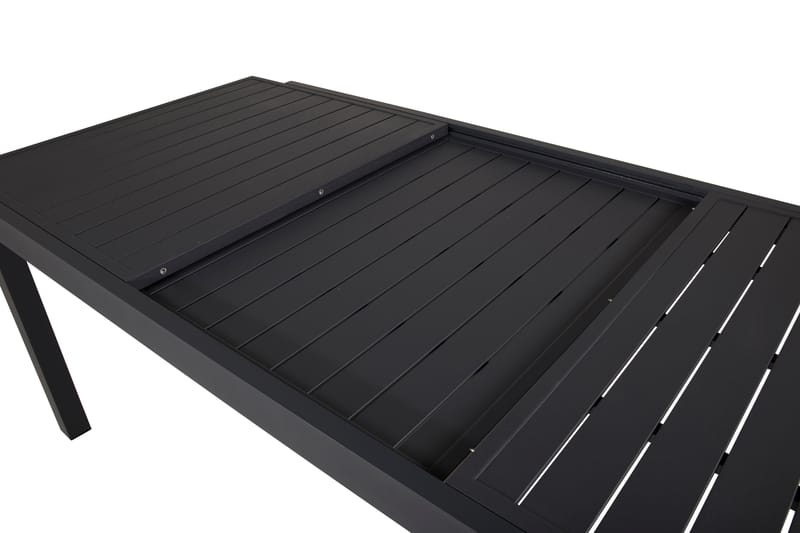 MARBELLA Förlängningsbart Matbord 160-240 cm Svart - Venture Home - Matbord ute