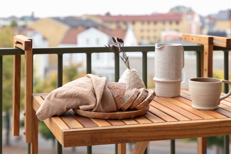 Marion Matbord Utomhus 60 cm - Vit - Utemöbler - Trädgårdsbord & Utebord - Matbord ute