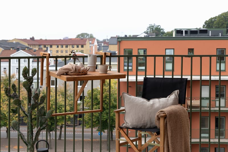 Marion Matbord Utomhus 60 cm - Vit - Utemöbler - Trädgårdsbord & Utebord - Matbord ute