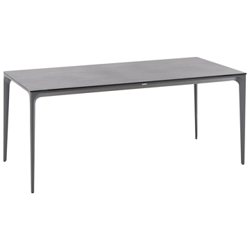 Matbord utomhus Sovareto 90x180 cm Steneffekt - Grå - Utemöbler - Trädgårdsbord & Utebord - Matbord ute