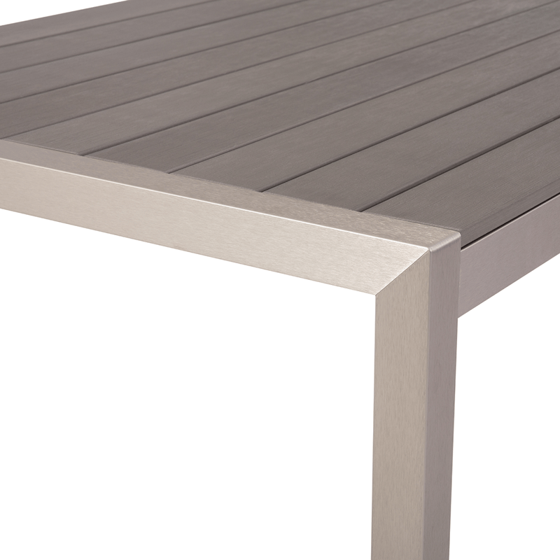 Matbord Vernio 180 cm - Grå - Utemöbler - Trädgårdsbord & Utebord - Matbord ute