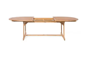Maui Trädgårdsbord 220 cm - Trä/Natur - Utemöbler - Trädgårdsbord & Utebord - Matbord ute