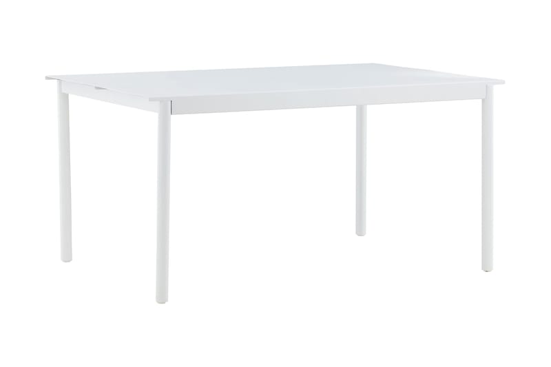 Modena Matbord Utomhus 150 cm, Vit/grå