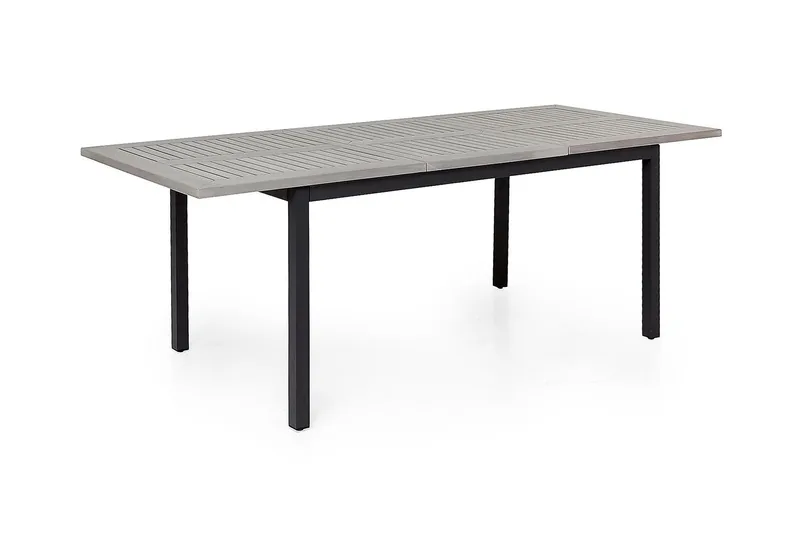 Monaco Förlängningsbart Matbord 152-210x90 cm - Svart / Grå - Utemöbler - Trädgårdsbord & Utebord - Matbord ute