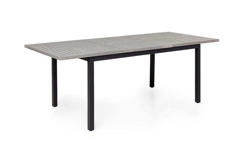 Monaco Förlängningsbart Matbord 152-210x90 cm - Svart / Grå - Utemöbler - Trädgårdsbord & Utebord - Matbord ute