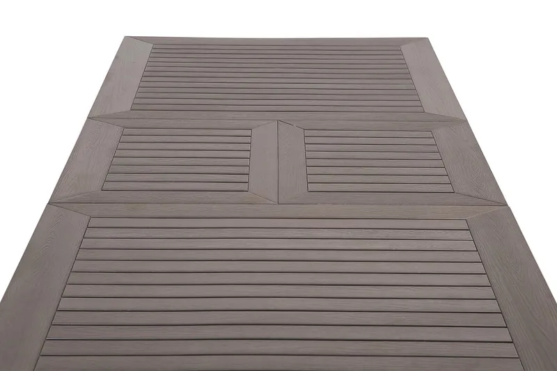 Monaco Förlängningsbart Matbord 152-210x90 cm - Svart / Grå - Utemöbler - Trädgårdsbord & Utebord - Matbord ute