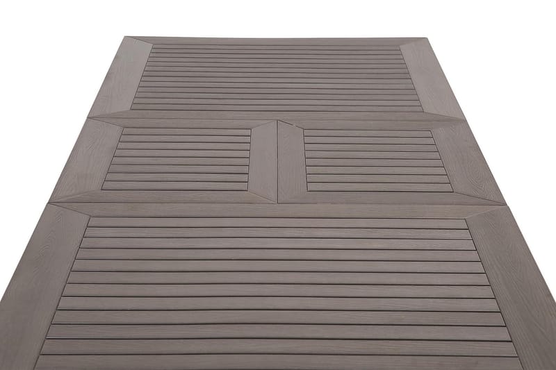 Monaco Förlängningsbart Matbord 152-210x90 cm - Svart / Grå - Utemöbler - Trädgårdsbord & Utebord - Matbord ute