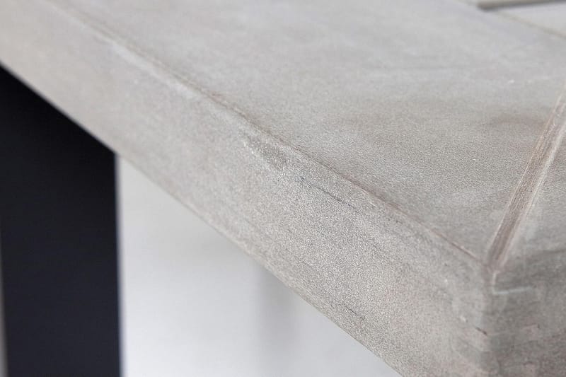 Monaco Förlängningsbart Matbord 152-210x90 cm - Svart / Grå - Utemöbler - Trädgårdsbord & Utebord - Matbord ute