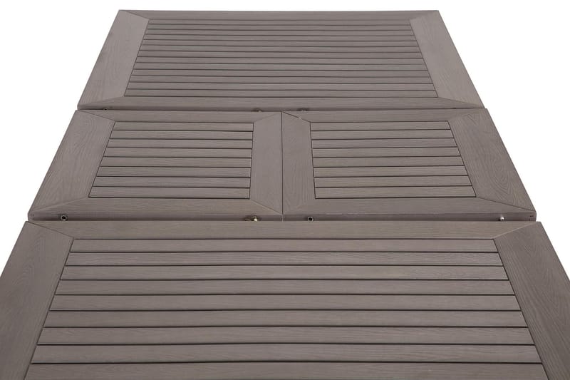 MONACO Förlängningsbart Matbord Utomhus 152-210x90 Svart - Utemöbler - Trädgårdsbord & Utebord - Matbord ute