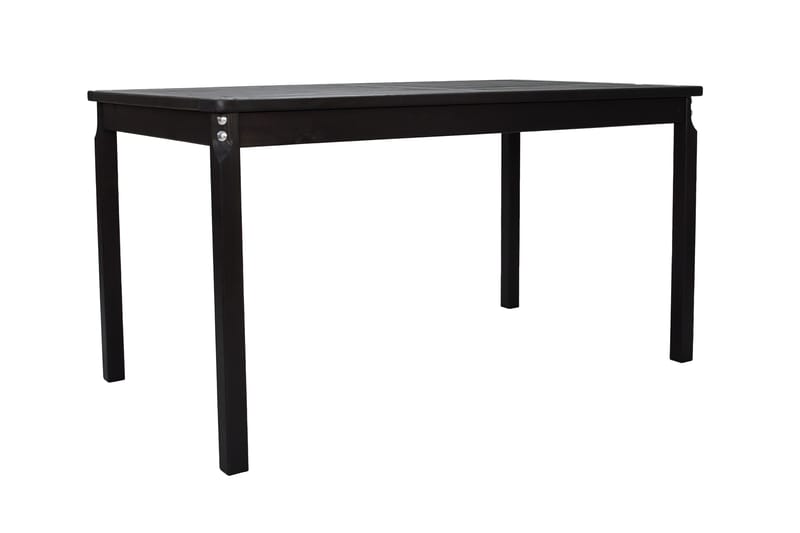 Olivio Matbord Utomhus 135x77 cm - Svart - Utemöbler - Trädgårdsbord & Utebord - Matbord ute