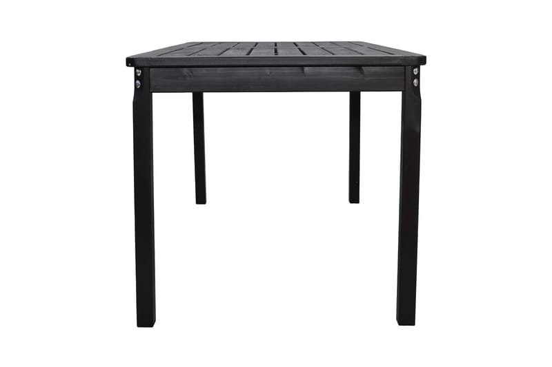 Olivio Matbord Utomhus 135x77 cm - Svart - Utemöbler - Trädgårdsbord & Utebord - Matbord ute