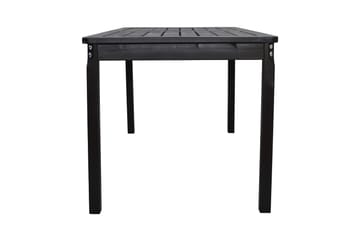 Olivio Matbord Utomhus 135x77 cm - Svart - Utemöbler - Trädgårdsbord & Utebord - Matbord ute