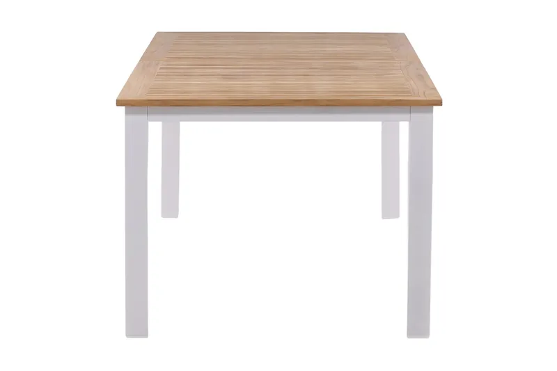 Panama Förlängningsbart Matbord Utomhus 224-324 cm - Teak/Vit - Utemöbler - Trädgårdsbord & Utebord - Matbord ute