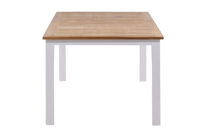 Panama Förlängningsbart Matbord Utomhus 224-324 cm - Teak/Vit - Utemöbler - Trädgårdsbord & Utebord - Matbord ute