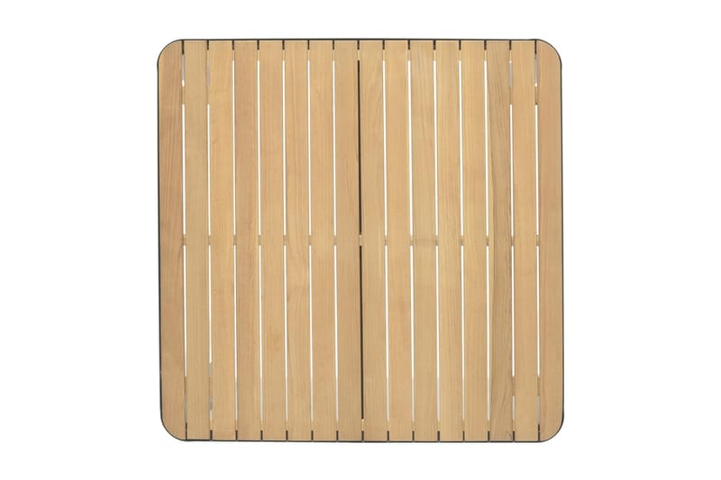 Portals Matbord Utomhus 95x95 cm - Svart/Trä - Utemöbler - Trädgårdsbord & Utebord - Matbord ute