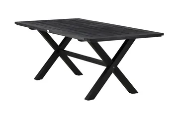 Rives Matbord Utomhus 200 cm - Svart - Utemöbler - Trädgårdsbord & Utebord - Matbord ute
