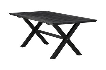 Rives Matbord Utomhus 200 cm - Svart - Utemöbler - Trädgårdsbord & Utebord - Matbord ute