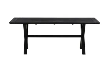 Rives Matbord Utomhus 200 cm - Svart - Utemöbler - Trädgårdsbord & Utebord - Matbord ute