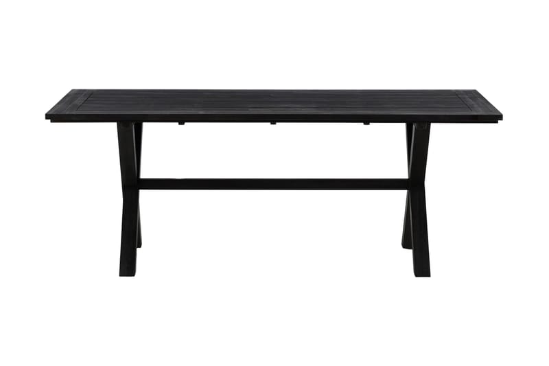 Rives Matbord Utomhus 200 cm - Svart - Utemöbler - Trädgårdsbord & Utebord - Matbord ute
