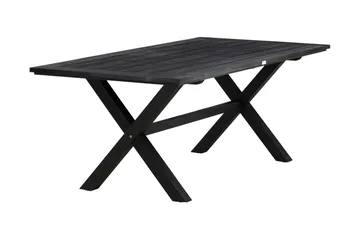 Rives Matbord Utomhus 200 cm - Svart - Utemöbler - Trädgårdsbord & Utebord - Matbord ute