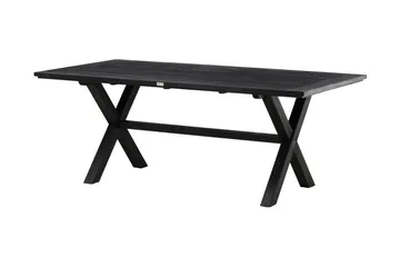 Rives Matbord Utomhus 200 cm - Svart - Utemöbler - Trädgårdsbord & Utebord - Matbord ute