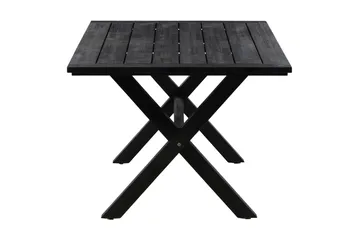 Rives Matbord Utomhus 200 cm - Svart - Utemöbler - Trädgårdsbord & Utebord - Matbord ute