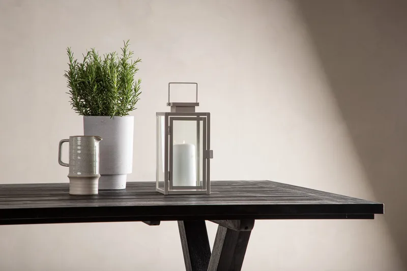 Rives Matbord Utomhus 200 cm - Svart - Utemöbler - Trädgårdsbord & Utebord - Matbord ute