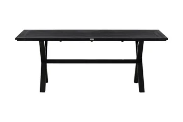 Rives Matbord Utomhus 200 cm - Svart - Utemöbler - Trädgårdsbord & Utebord - Matbord ute