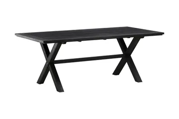 Rives Matbord Utomhus 200 cm - Svart - Utemöbler - Trädgårdsbord & Utebord - Matbord ute
