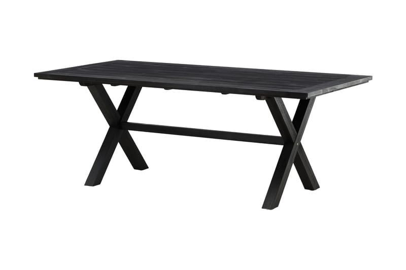 Rives Matbord Utomhus 200 cm - Svart - Utemöbler - Trädgårdsbord & Utebord - Matbord ute