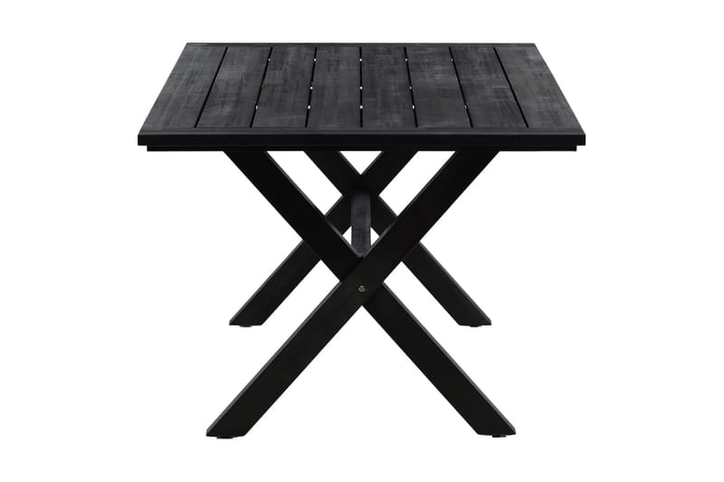 Rives Matbord Utomhus 200 cm - Svart - Utemöbler - Trädgårdsbord & Utebord - Matbord ute