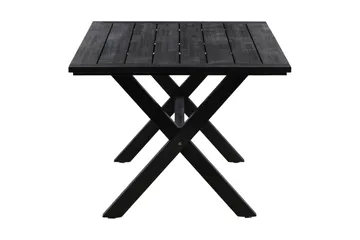 Rives Matbord Utomhus 200 cm - Svart - Utemöbler - Trädgårdsbord & Utebord - Matbord ute