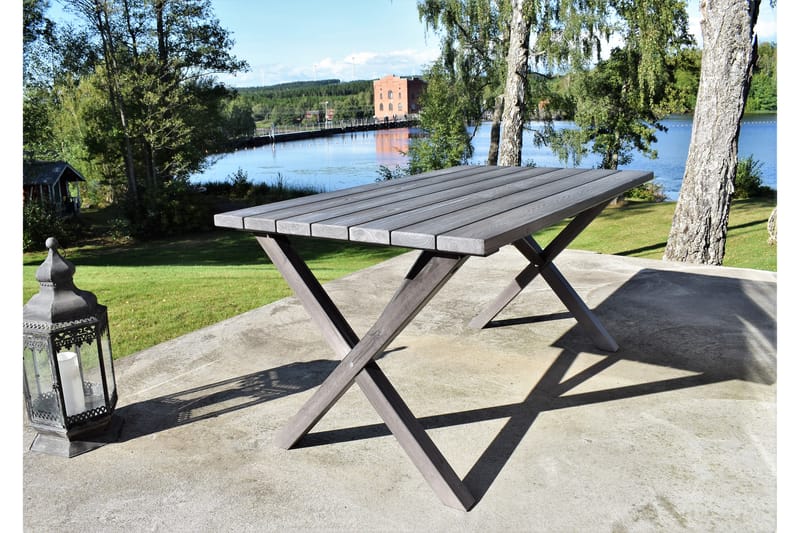 SCOTTSDALE Fasta Matbord Utomhus 150 cm Shabby Chic - KWA - Utemöbler - Trädgårdsbord & Utebord - Matbord ute